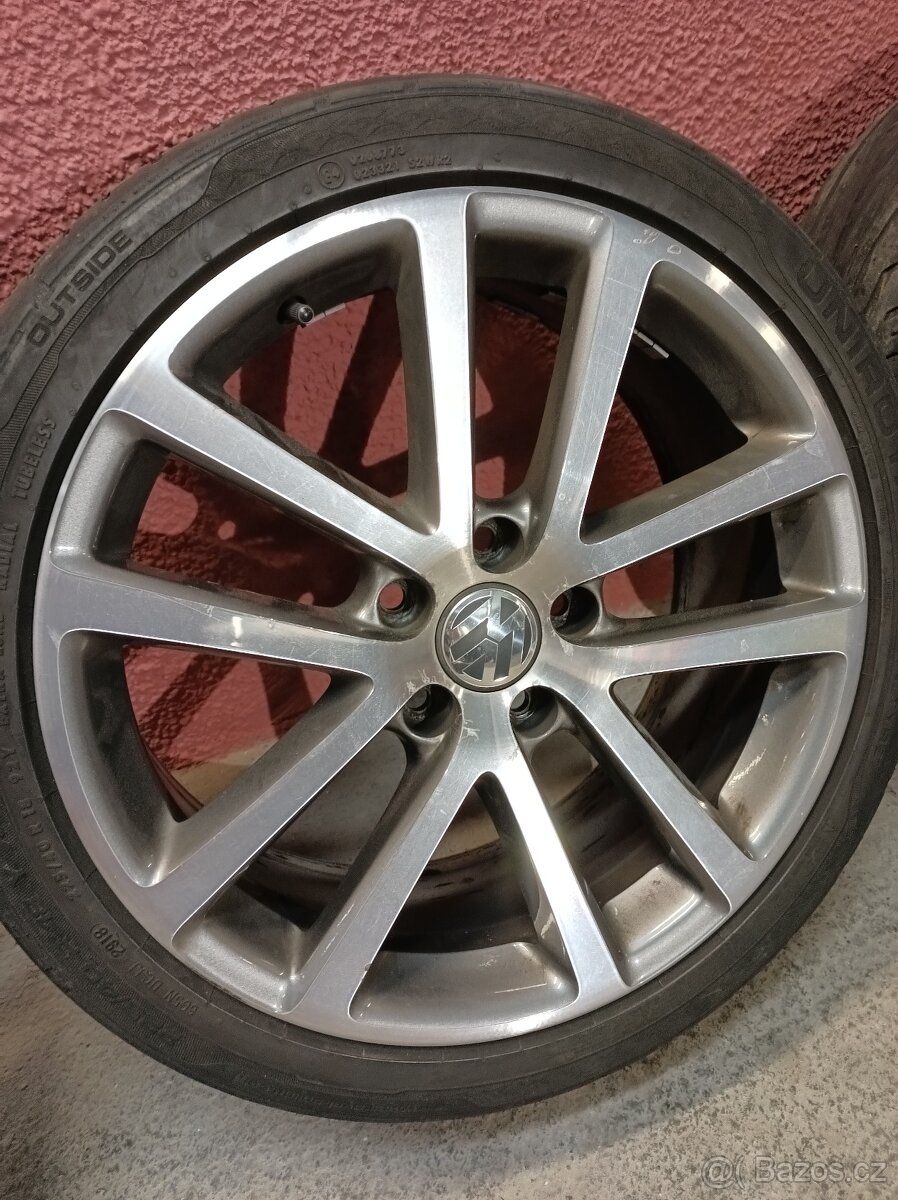Alu disky VW Charleston 18" 5x112 letní 225/40 - 4