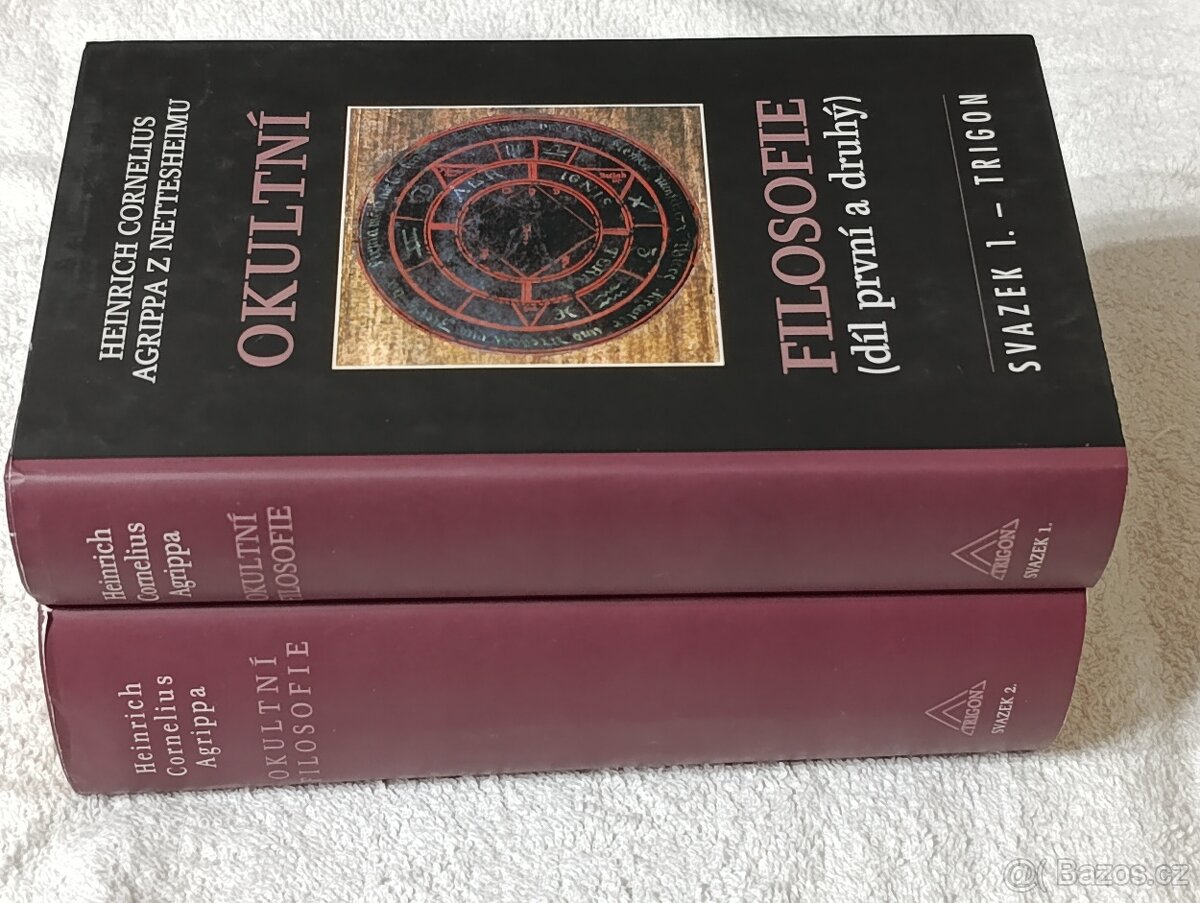 Okultní filosofie , Trigon , komplet - 2 knihy - 4
