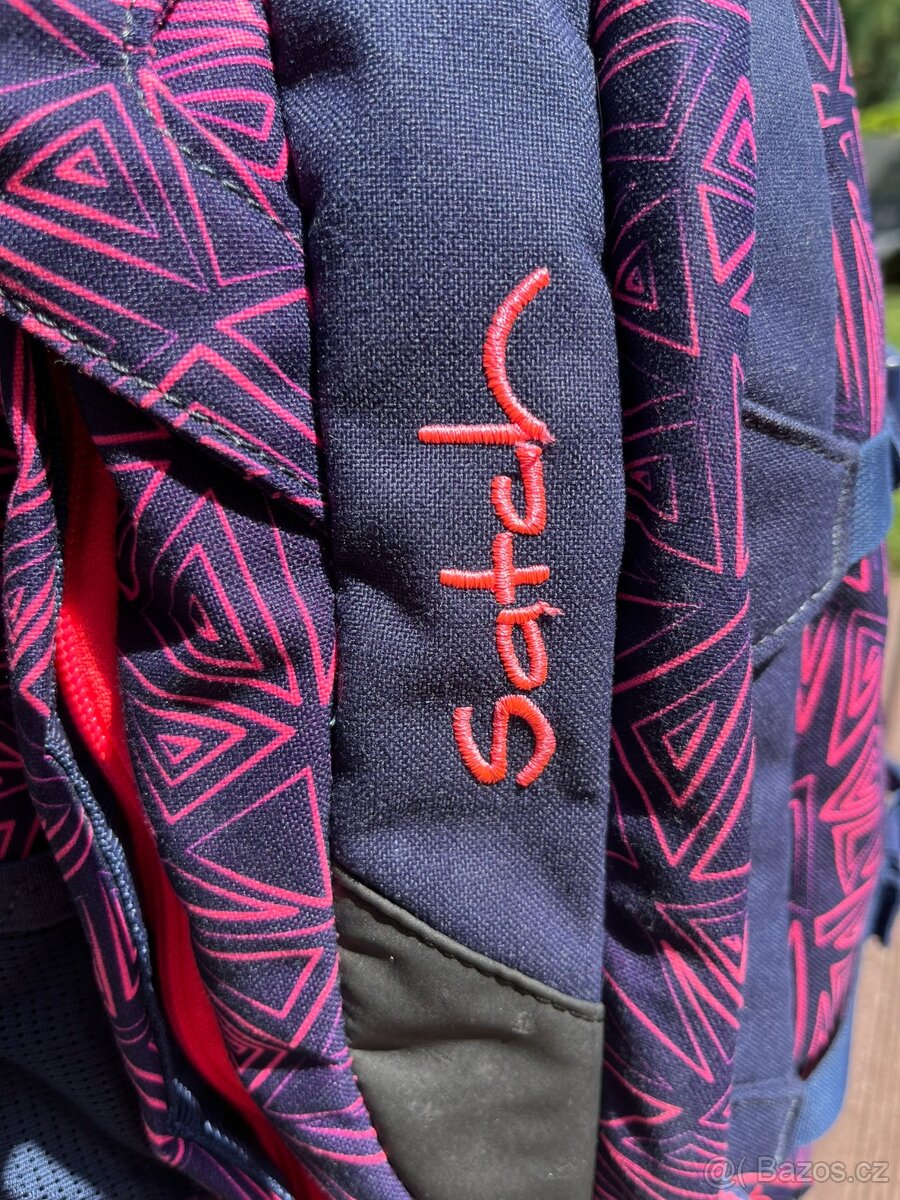 Studentský batoh Satch Pink Supreme - 4