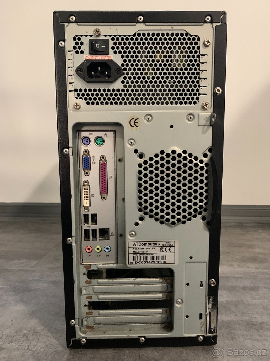 Stolní počítač PC Desktop Computer Intel 2x2,8GHz - 4