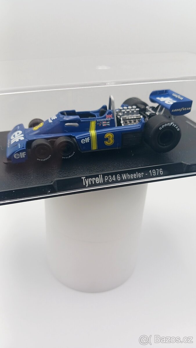 Modely F1 Tyrell 1:43 sada 2 kusů - 4
