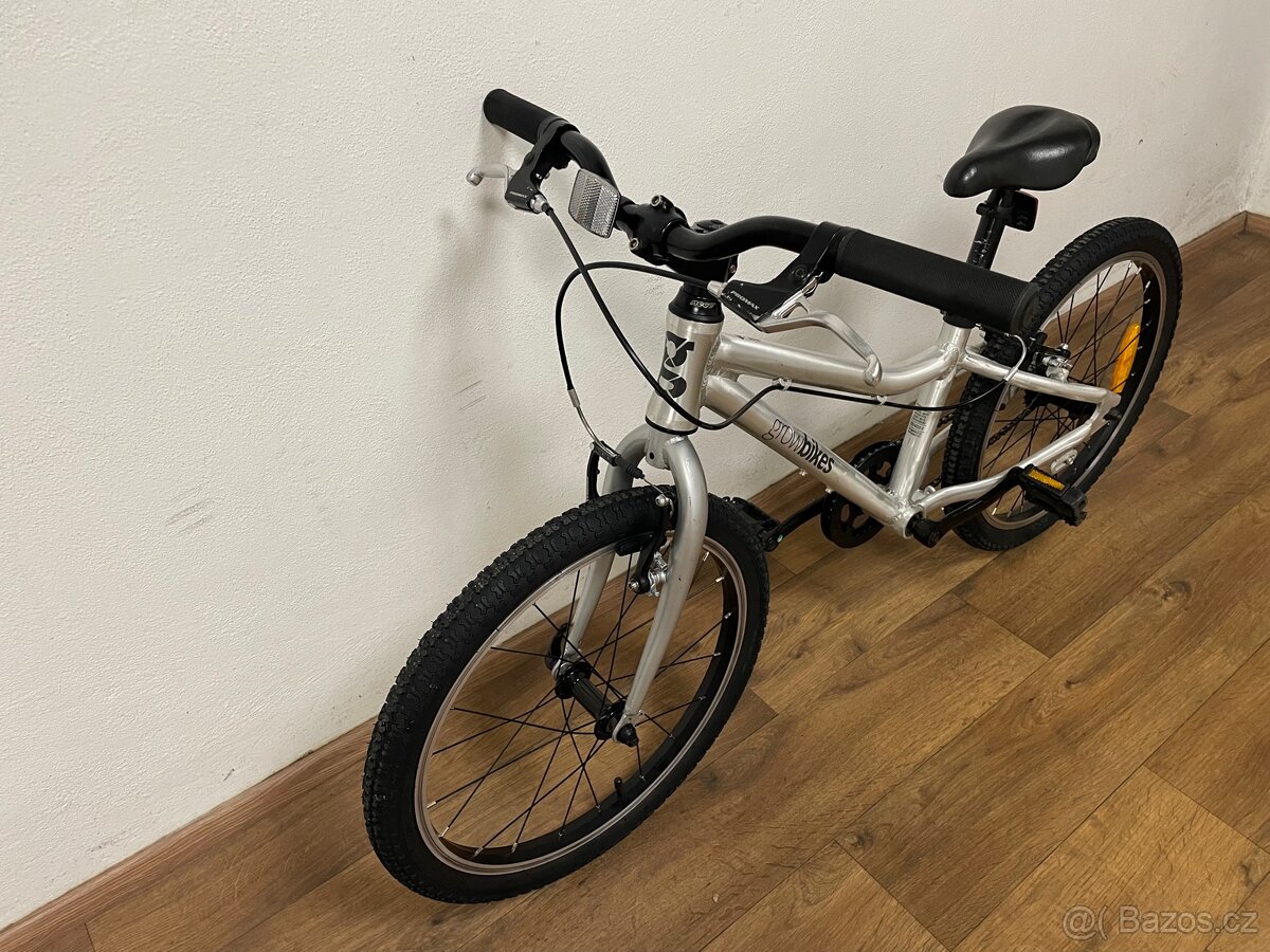 Dětské kolo Growbikes 20” stříbrné - 4