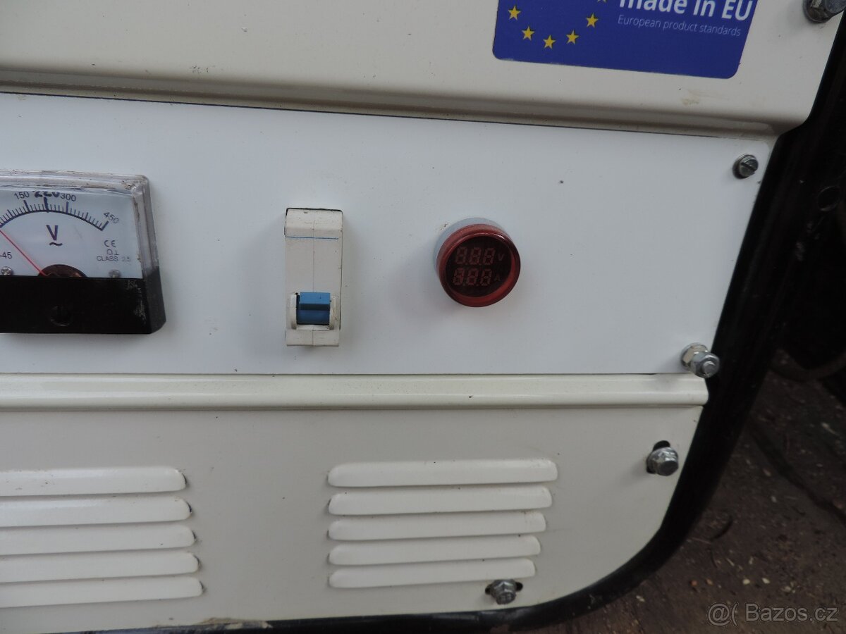 Malá spolehlivá elektrocentrála 220V, 1200/1000W - 4