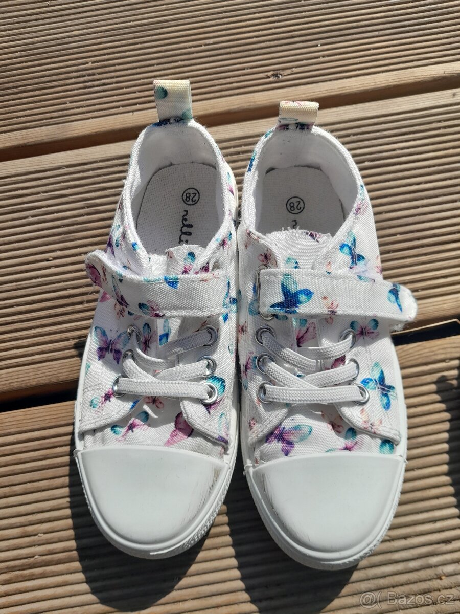 Plátěné tenisky 28 - 4