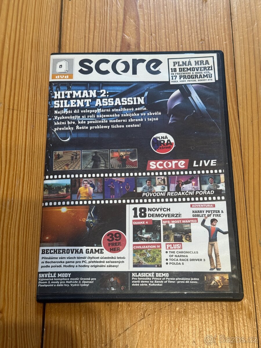 Balíček 3x DVD příloha časopisu SCORE - 4