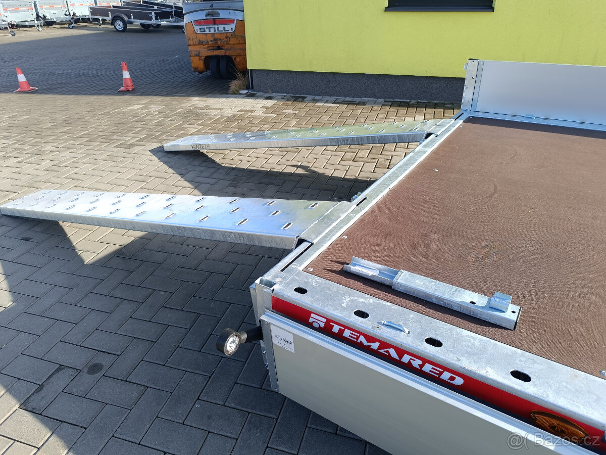 3-osý brzděný přívěs 5070x2110 mm (3,5t)