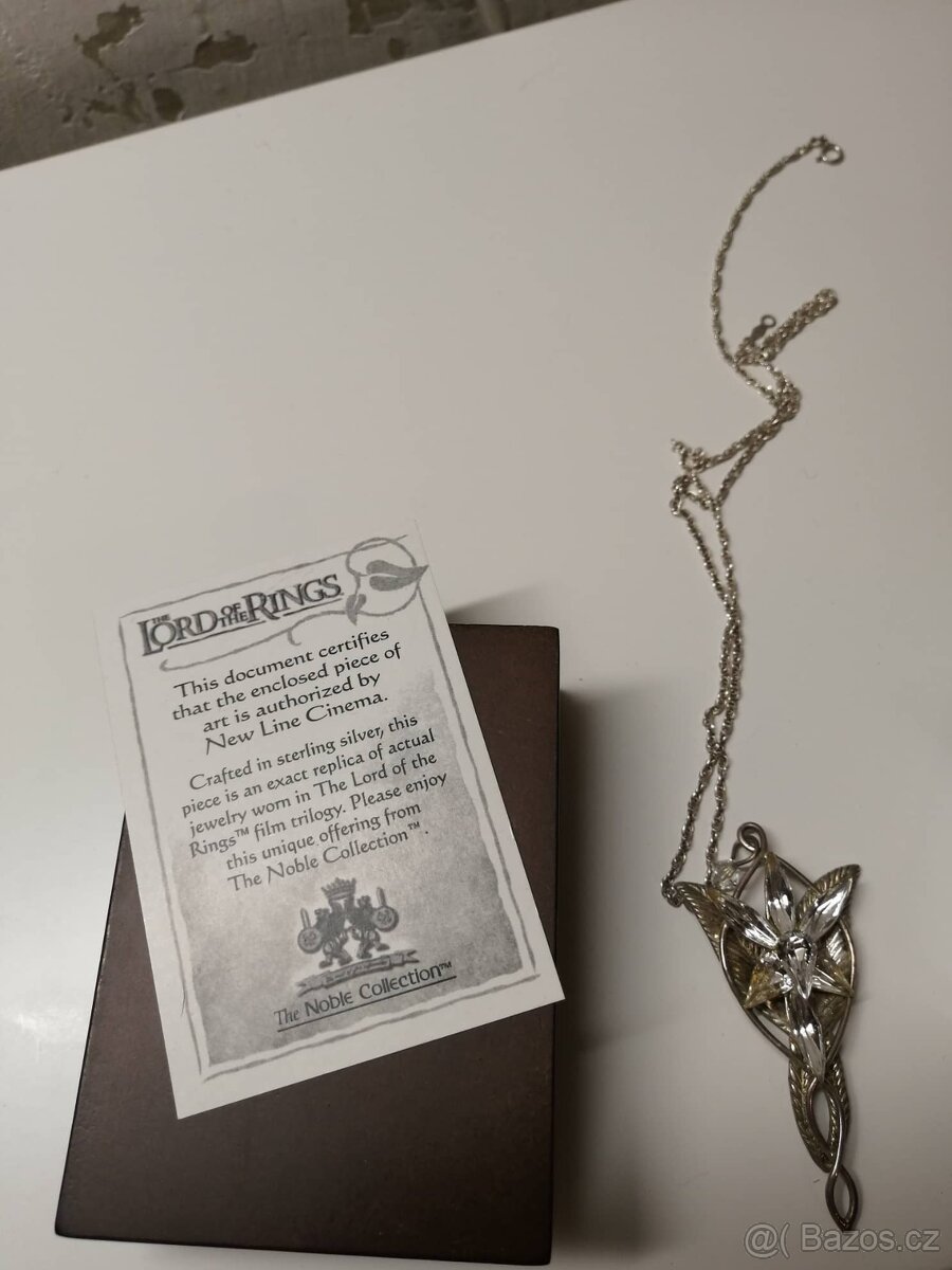 náhrdelník Arwen, film Pán Prstenů - 4