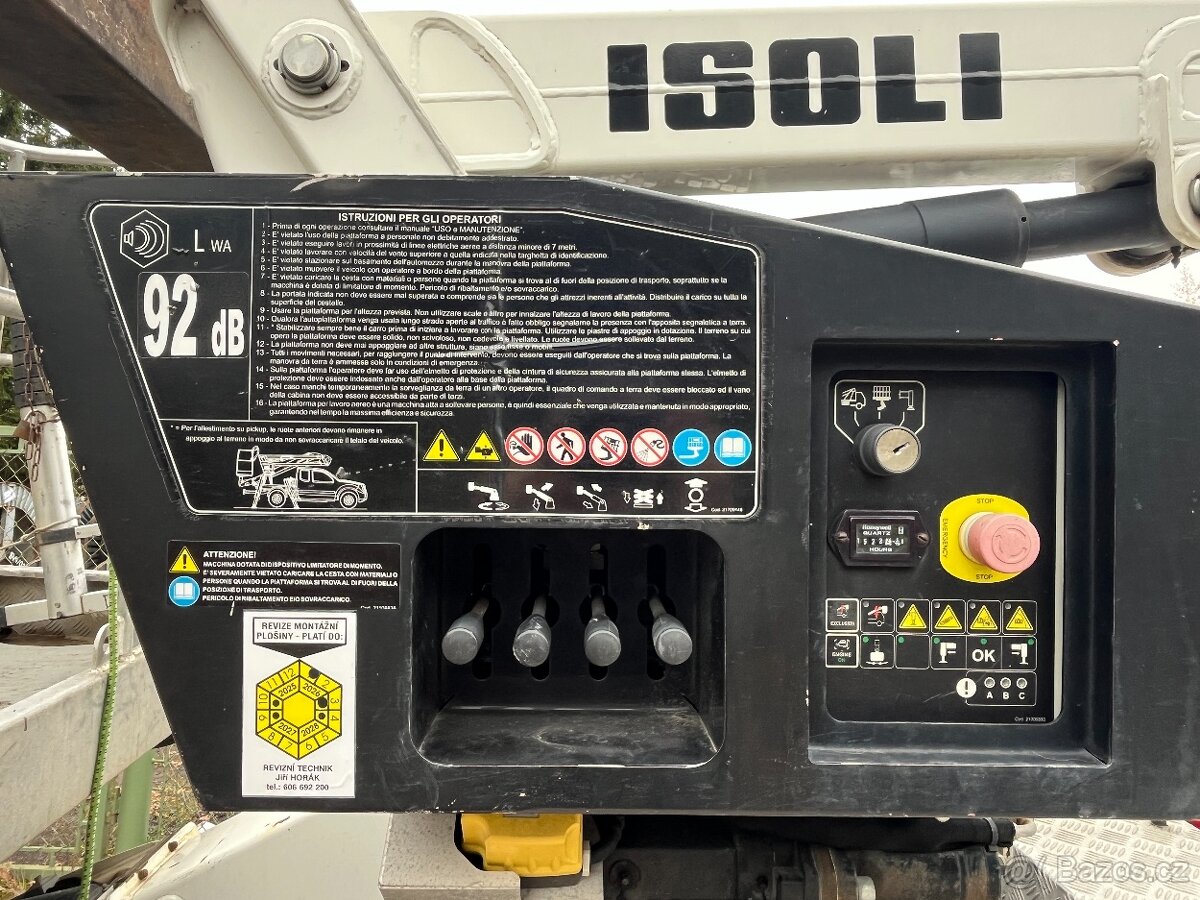 Montážní plošina ISOLI MPT140 FORD Ranger 4x4 - 4