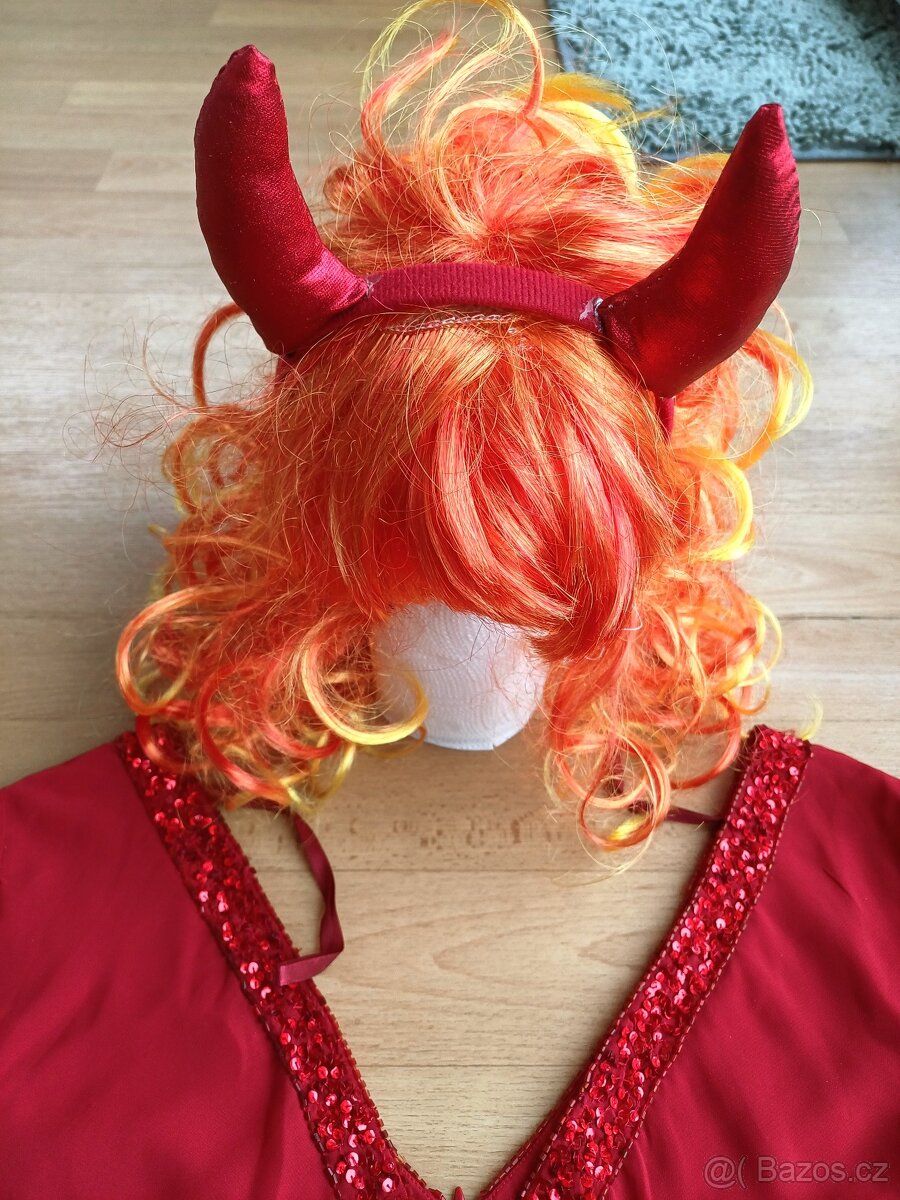 Karnevalový kostým ČERTICE 36-38 - 4