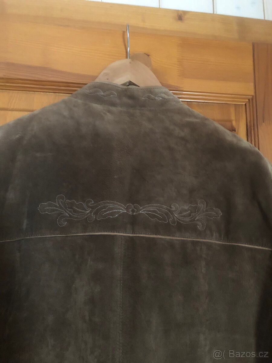 Lehká myslivecká kožená bunda - 4