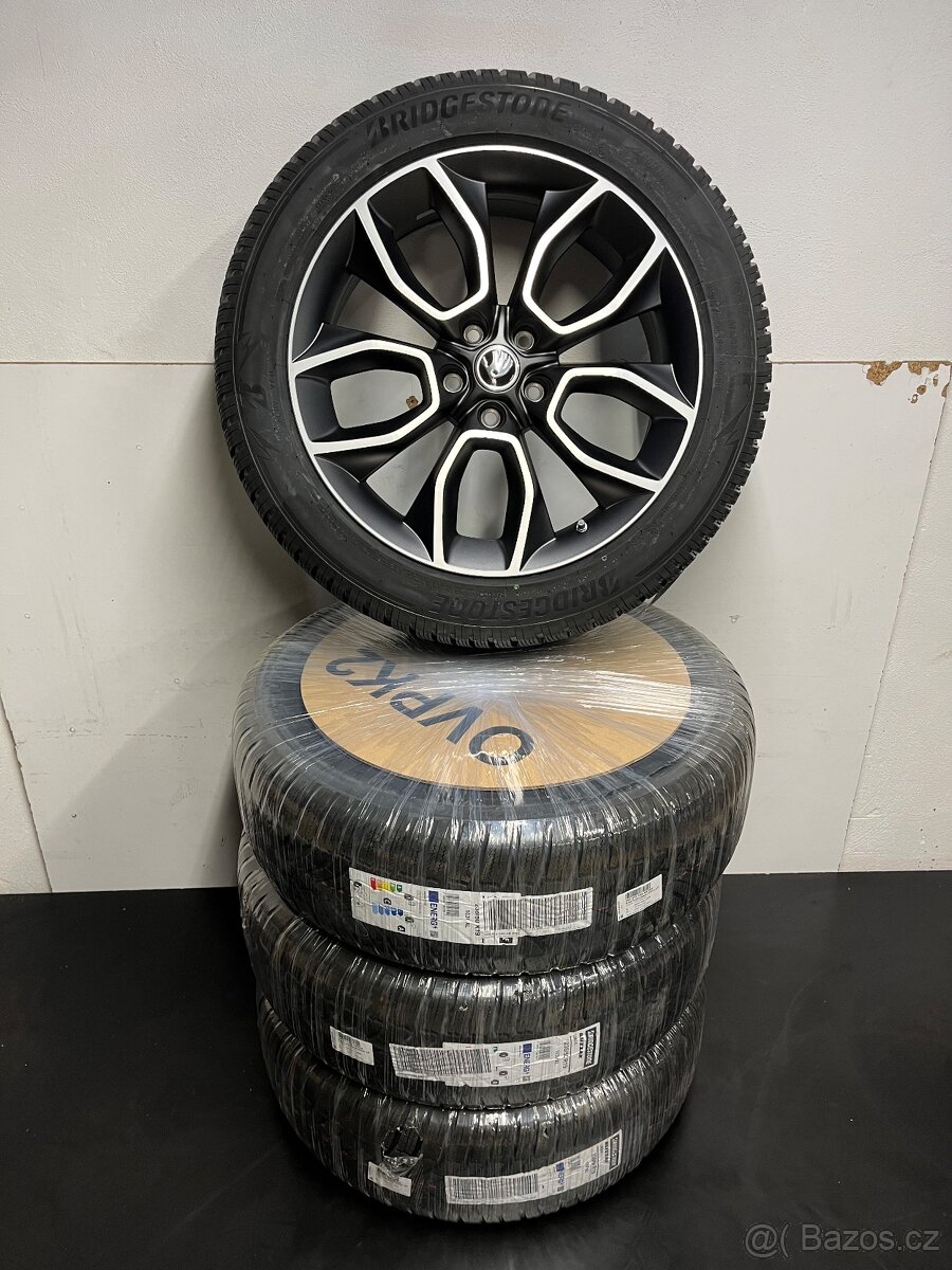 Kodiaq R19 Nová originální zimní sada Crater - 4