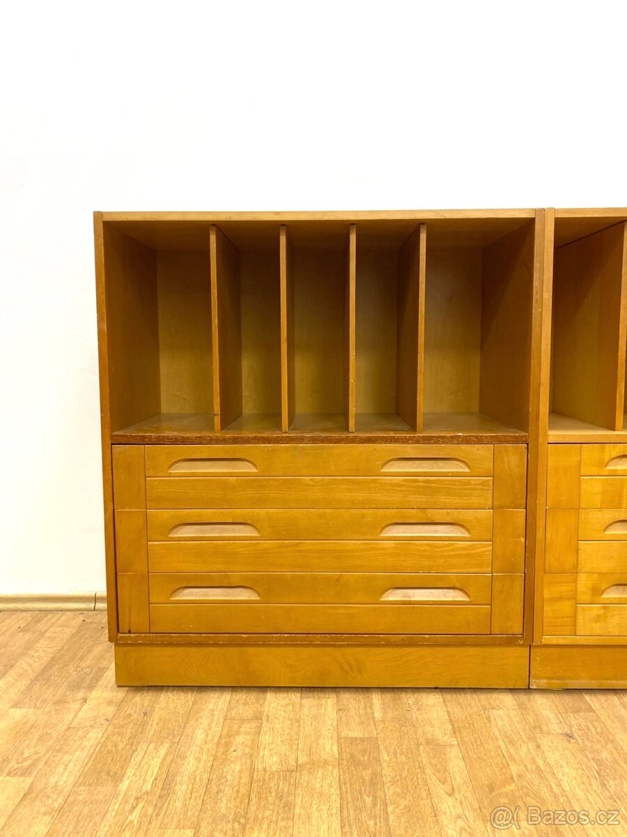 Retro komody/ knihovny TATRA 60. léta Brusel - 4
