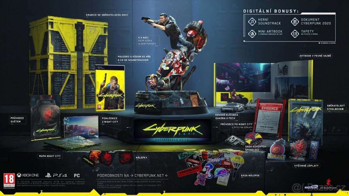 Cyberpunk 2077 (Collectors Edition) (PC) - Nerozbalená - 4