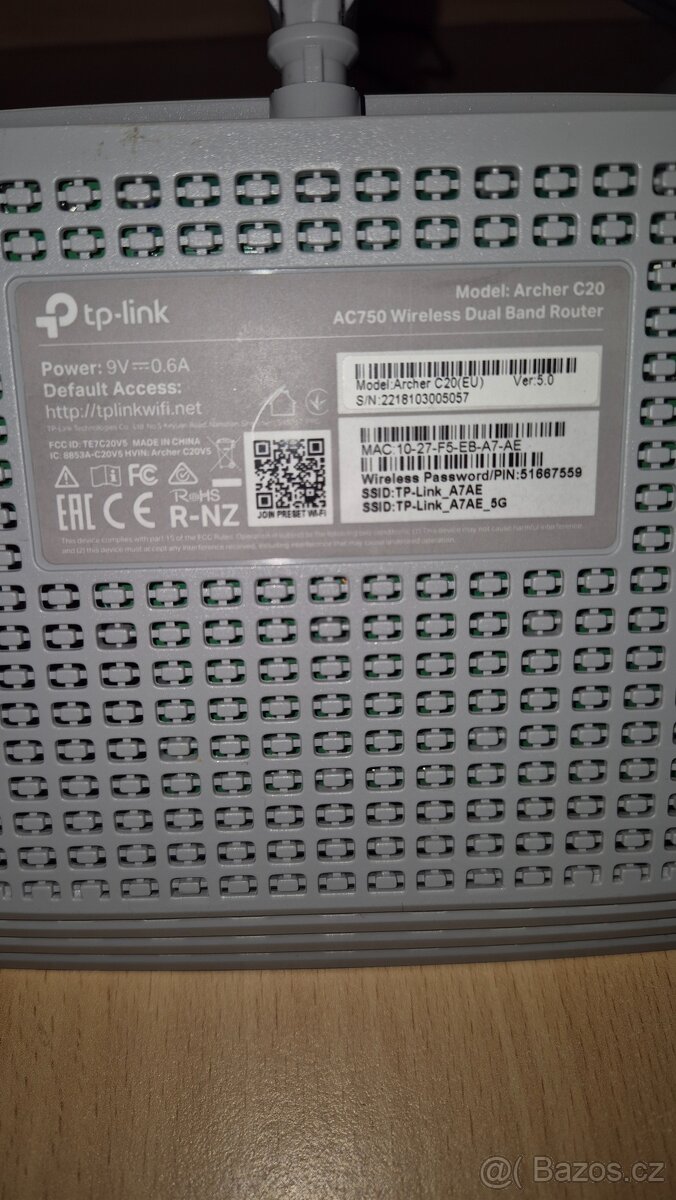 Router Tp-link Archer C20 - 4
