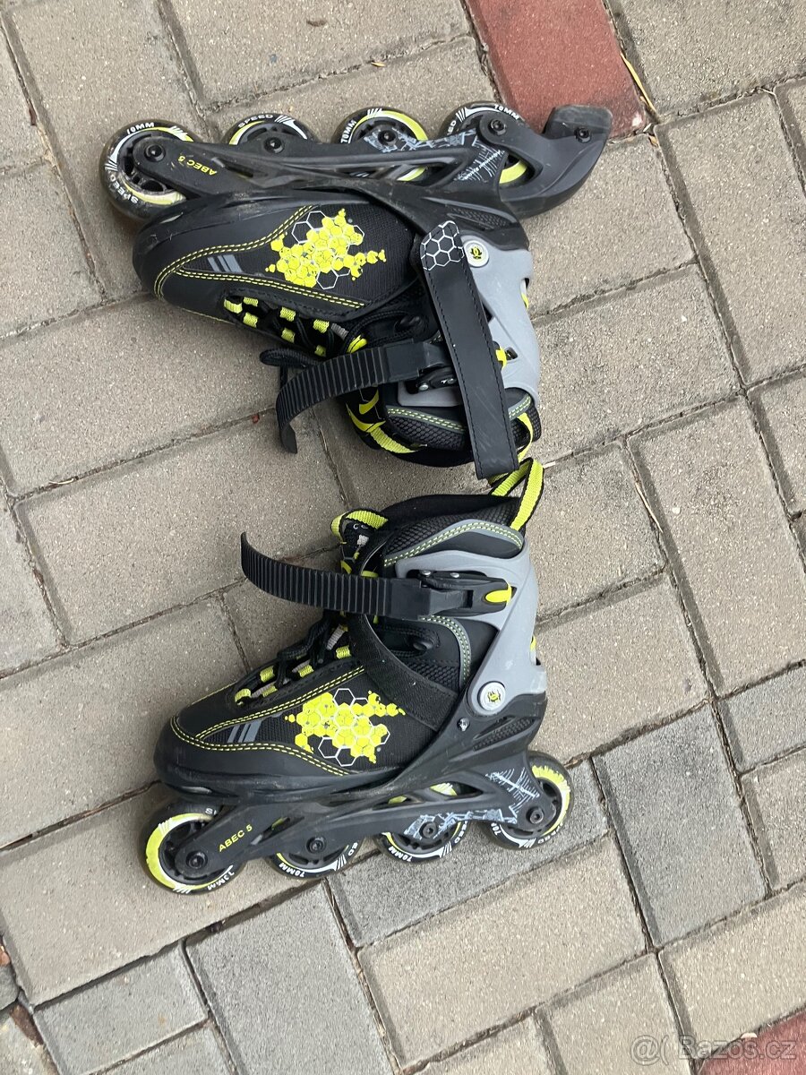 Kolečkové brusle crivit vel. 29-33 - 4