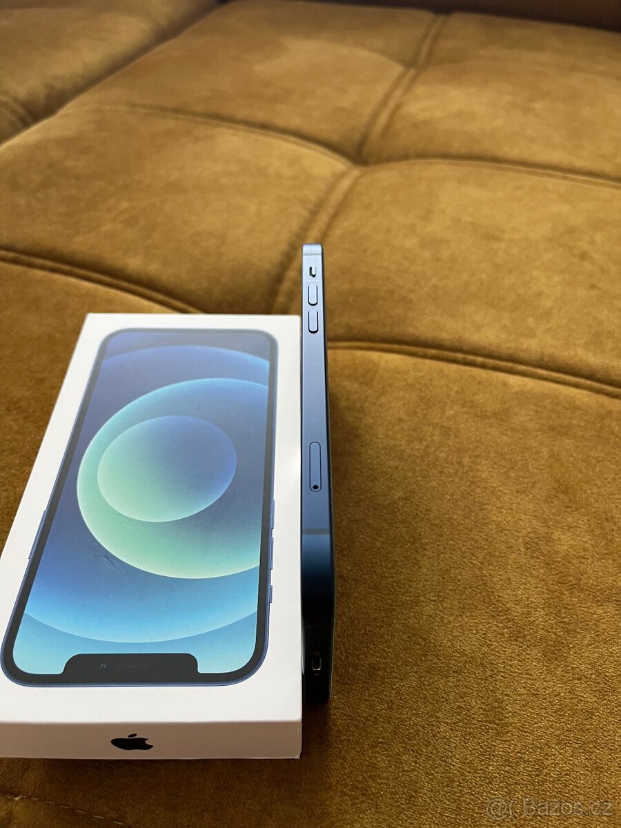 Apple iPhone 12 64gb blue TOP stav, doklad - 4