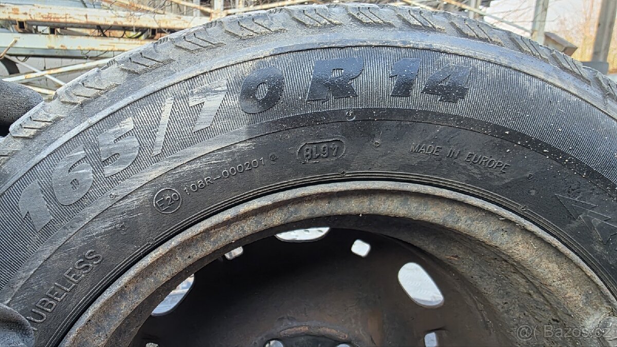 Zimní kola Škoda Fabia 165/70/14 - 4