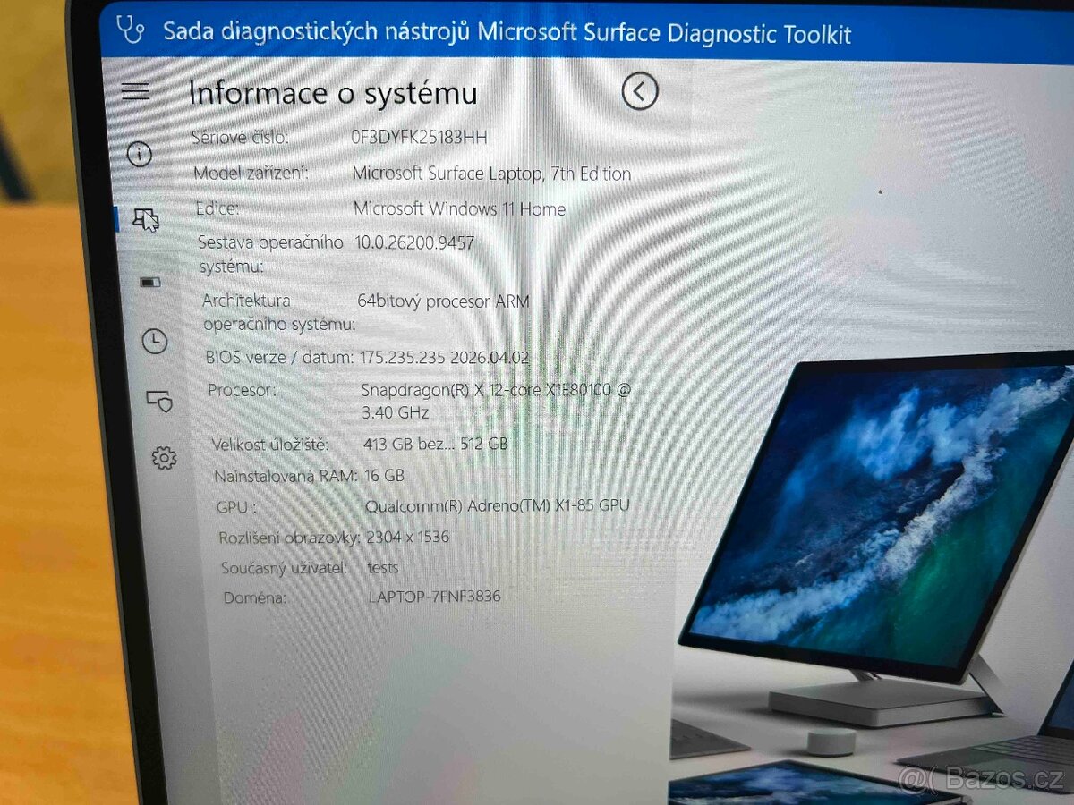 💎 Microsoft Surface Laptop 7 – 13,8" / 16 GB RAM / 512 GB - 4