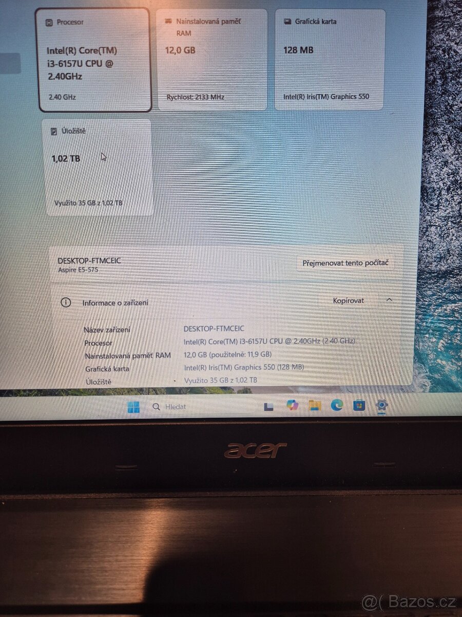 Notebook Acer E5-575 - 4