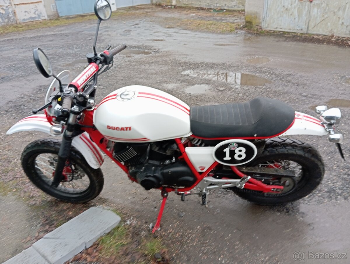 Romet SCMB 250i , Scrambler, Café