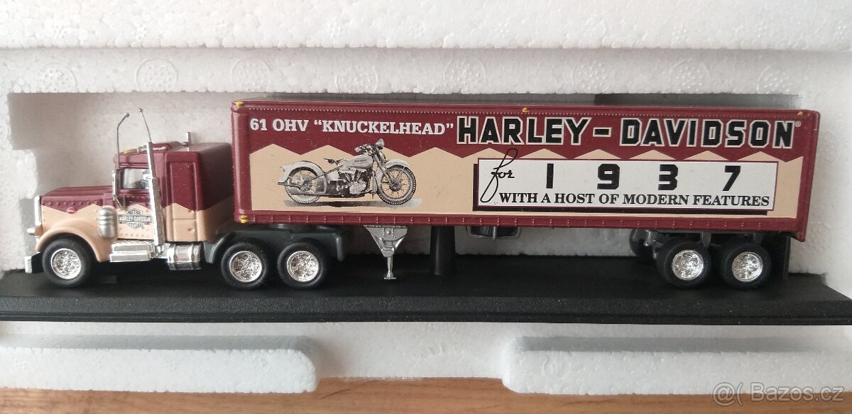 4 x MATCHBOX CONVOY CCY, HARLEY DAVIDSON - 4