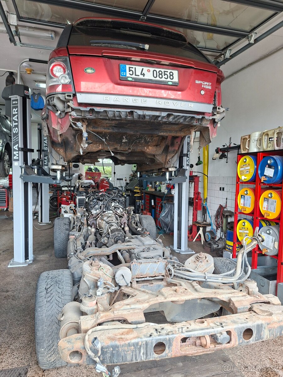 LAND RANGE ROVER SPORT 8V 3,6TD TÁŽNÉ 3500KG