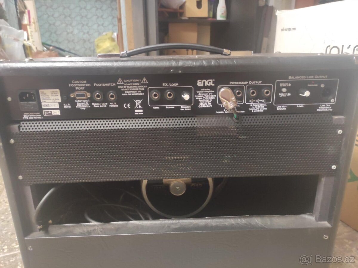 Engl Screamer 50 E330 - kytarové lampové kombo - 4