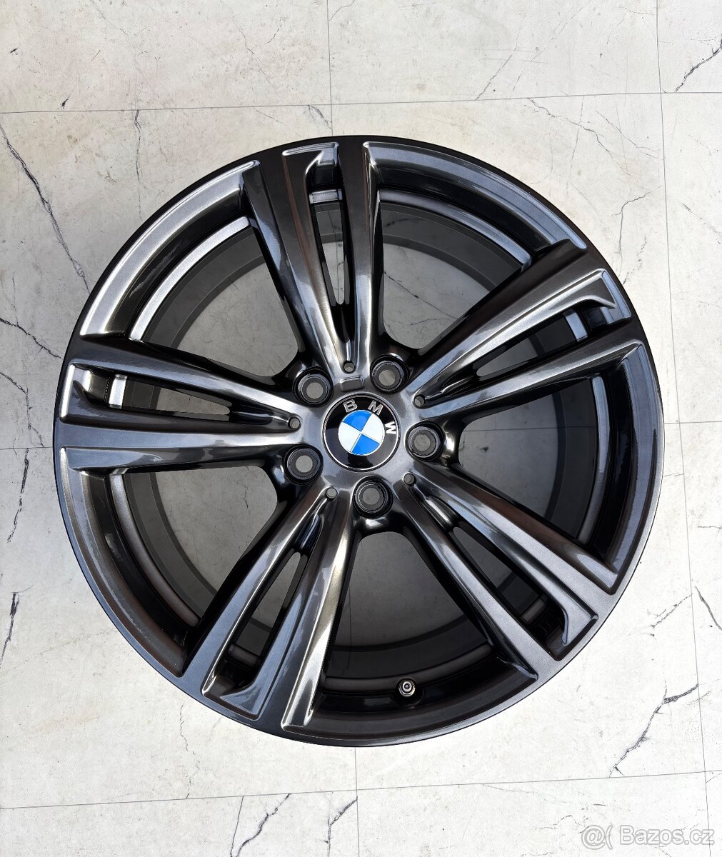 Bmw R19 originál Dvourozměrné disky 5x120 tmavá šeda - 4