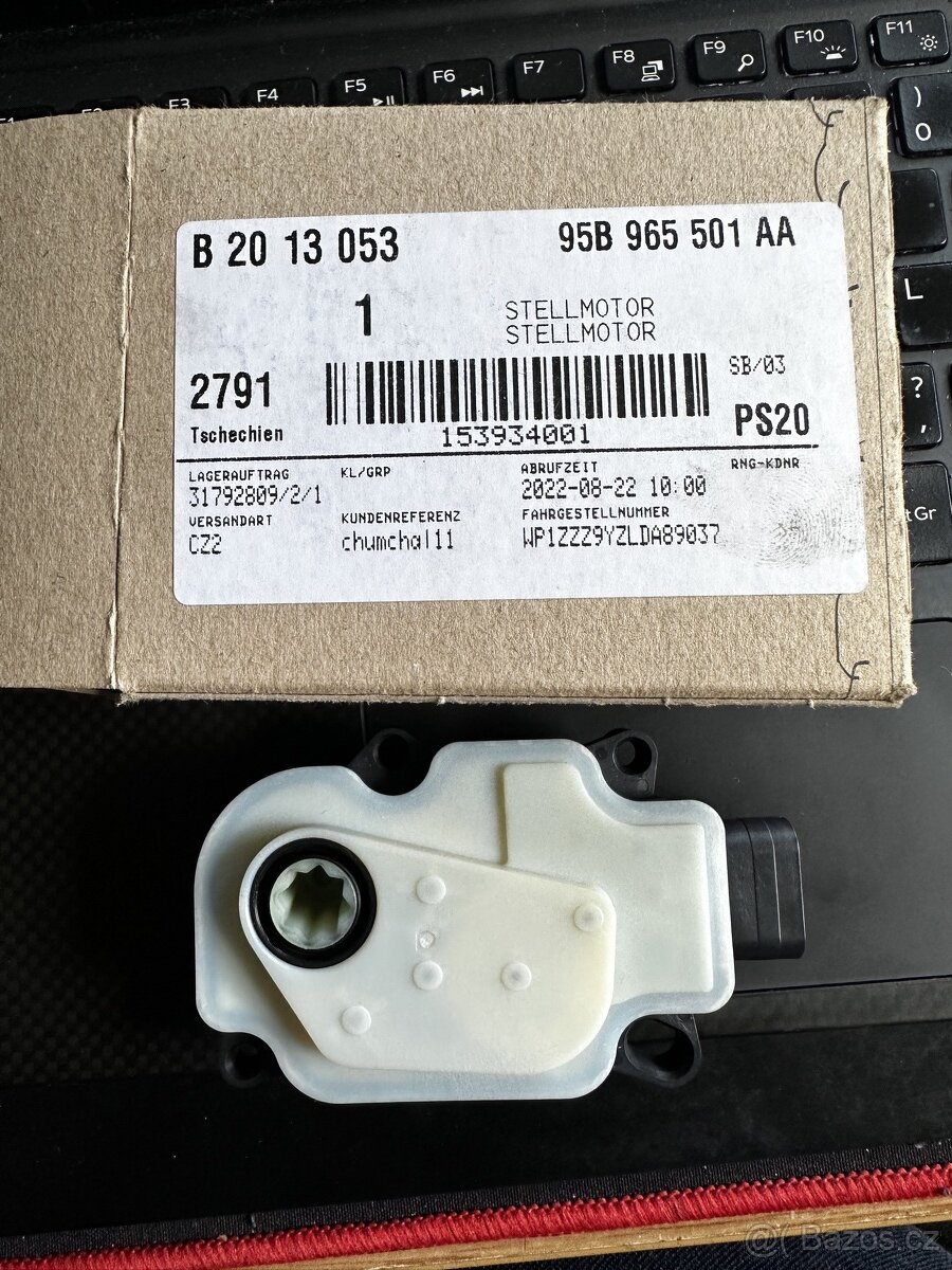 motor nastavení žaluzie 95B 965 501 AA - 4