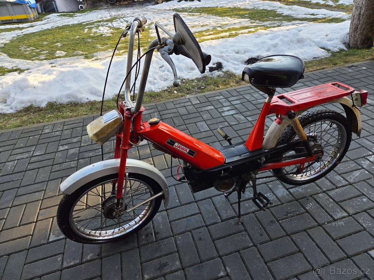 Babetta 207 s kartičkou, červená původní 2. - 4