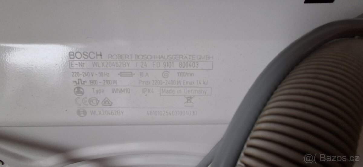 Pračka Bosch WLX20462BY 4,5 kg - 4