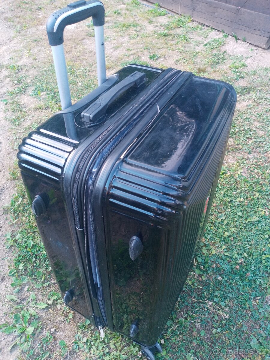 Skořepinový cestovní kufr - velký - 4