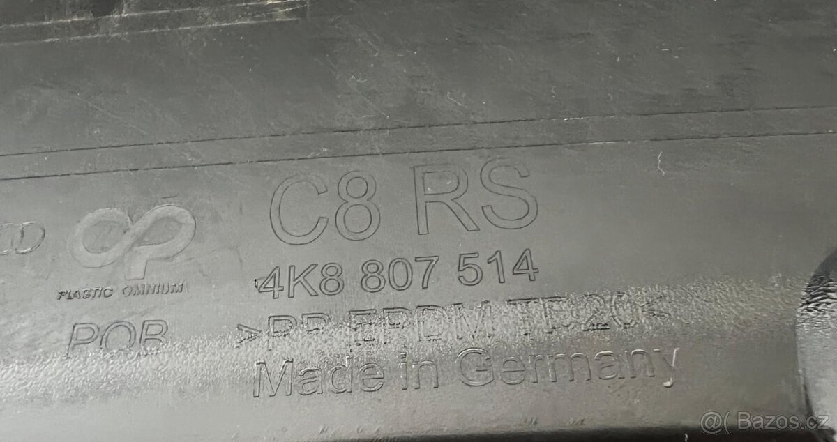 Audi RS6 RS7 4K C8 zadní diffusor - 4