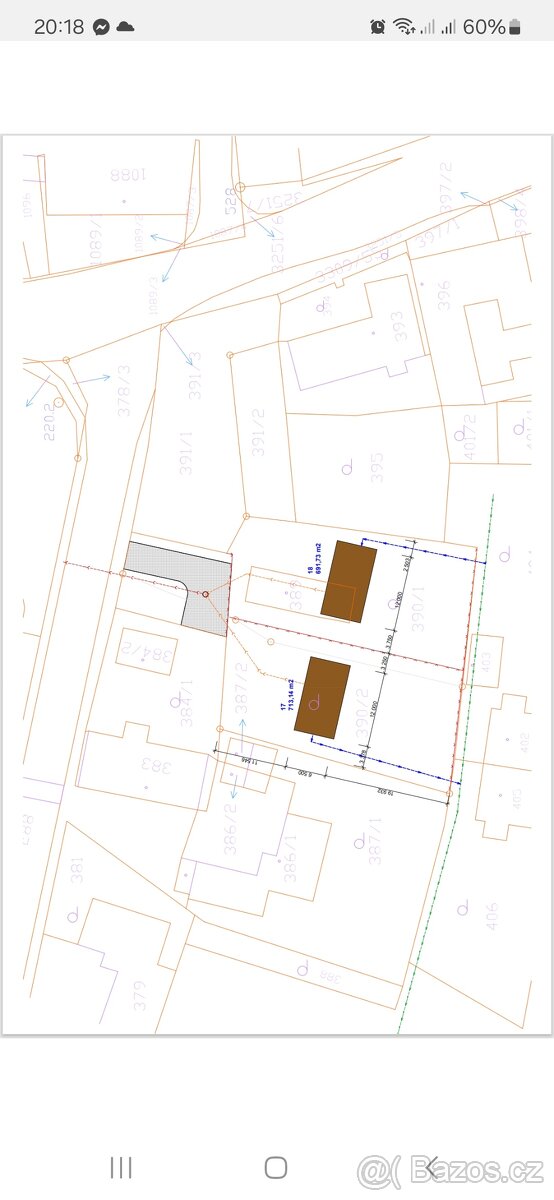 Predej stavebního pozemku 1631m2 - 4