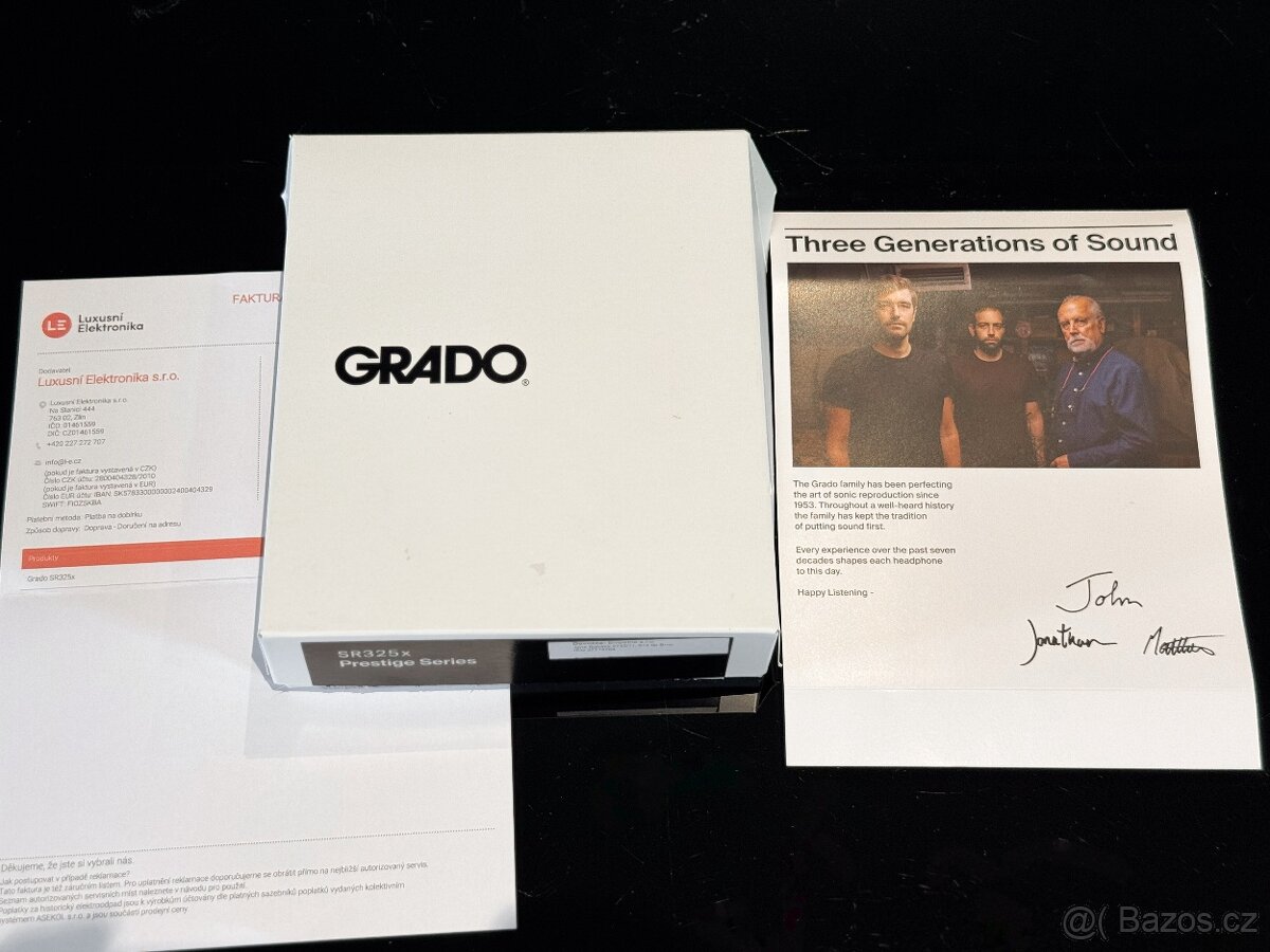 Grado Prestige SR325X Sluchátka - 4