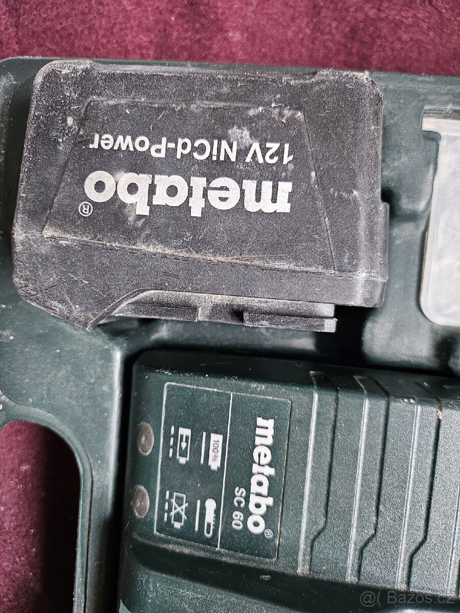 Vrtačka aku Metabo BS 12V/1,7 NICD - 4