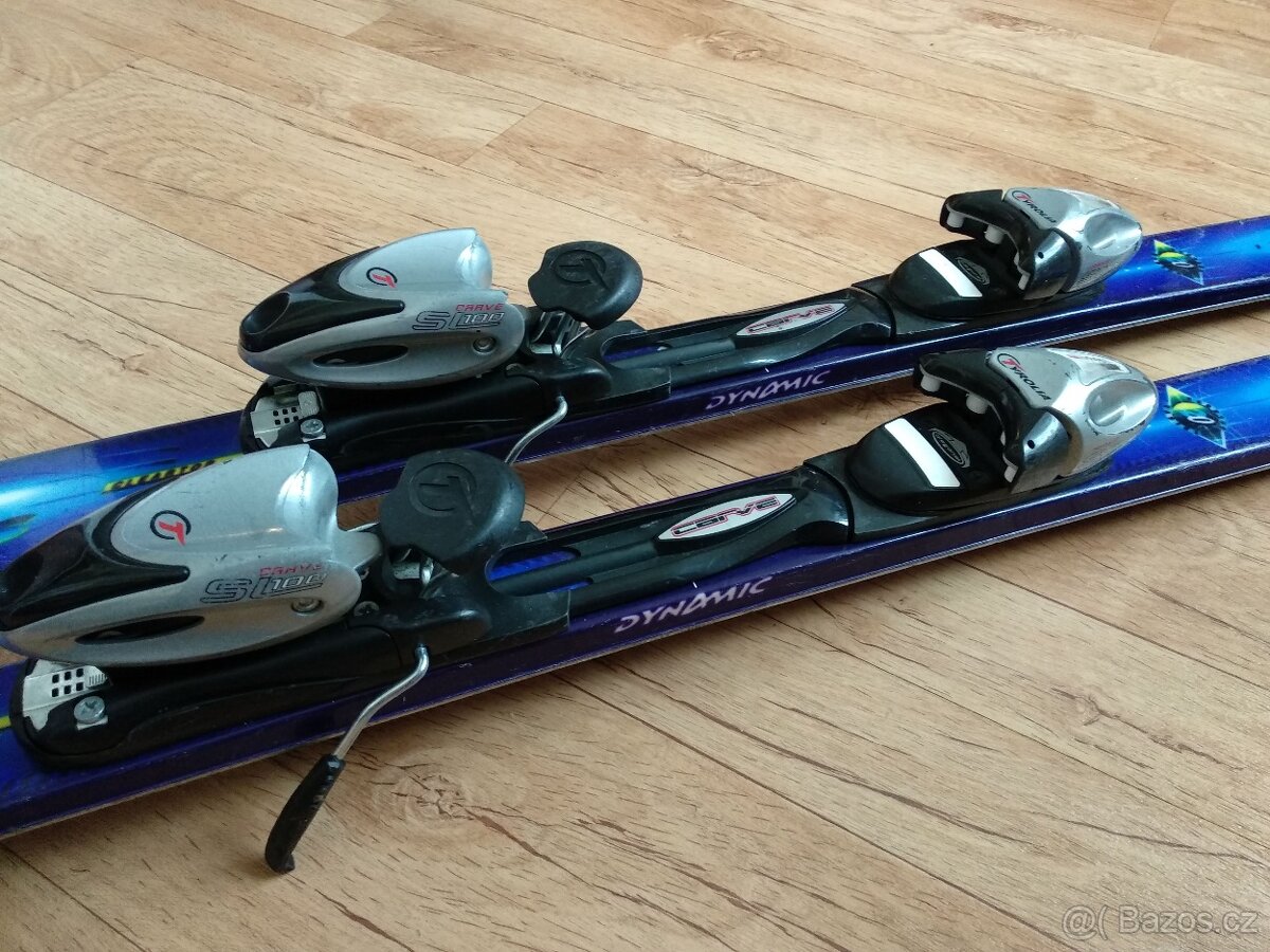 Carvingové lyže Dynamic s vázáním - použité - 4