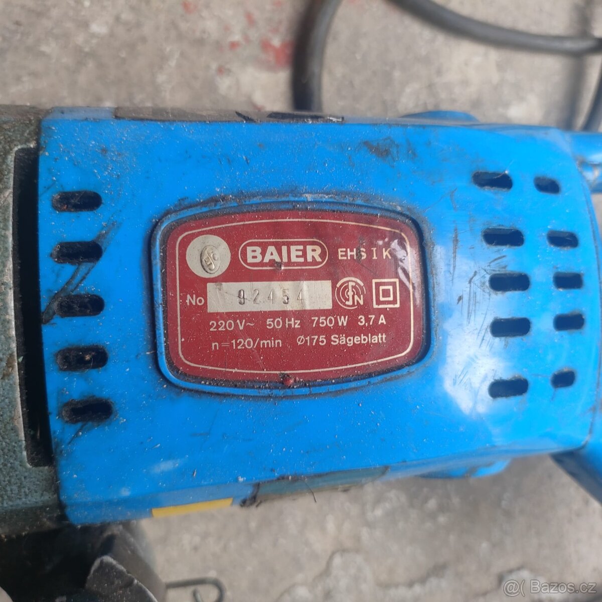 Nůžky na plech Baier EHS IK Poctivé robustní nůžky - 4