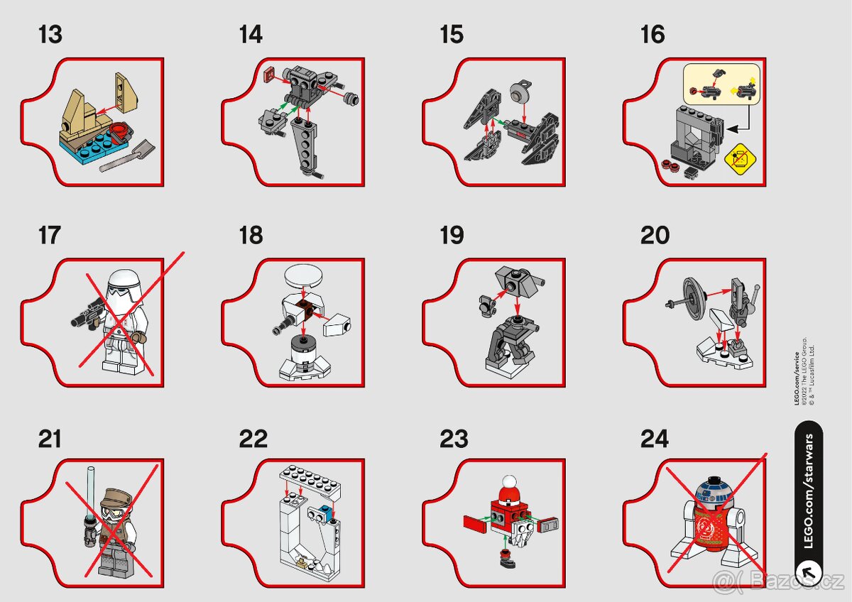 LEGO 75340 Adventní kalendář 2022 - 4