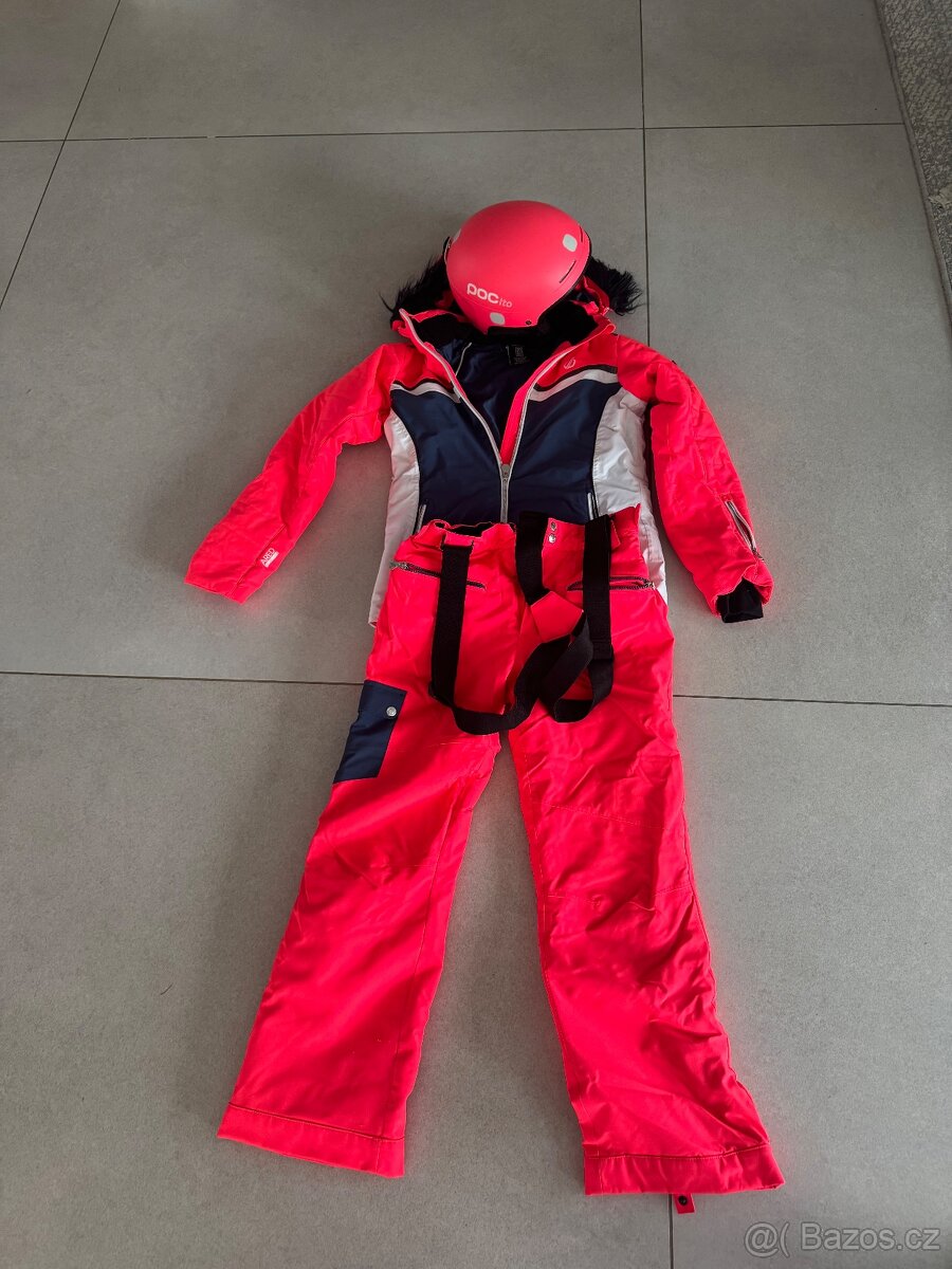 Lyžařský komplet Dare, helma, brýle - 4