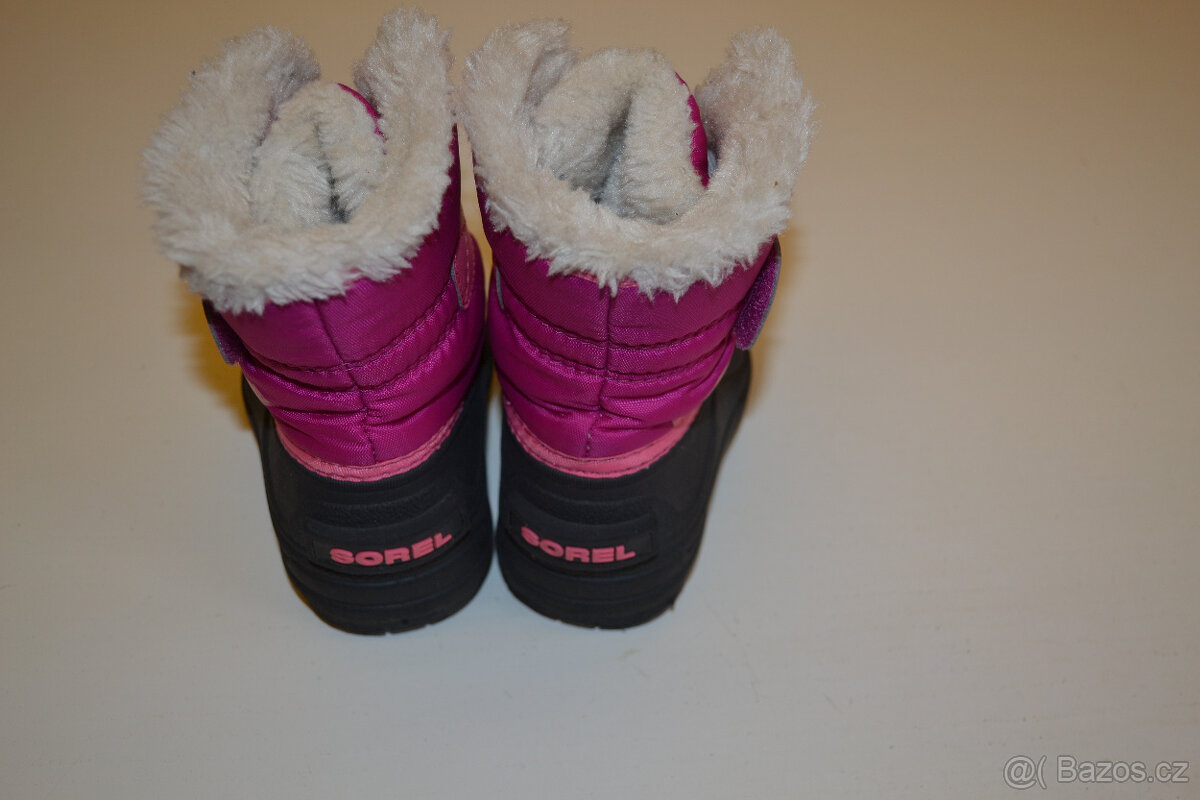 Kvalitní zimní boty zn. Sorel vel. 22 - top stav - 4