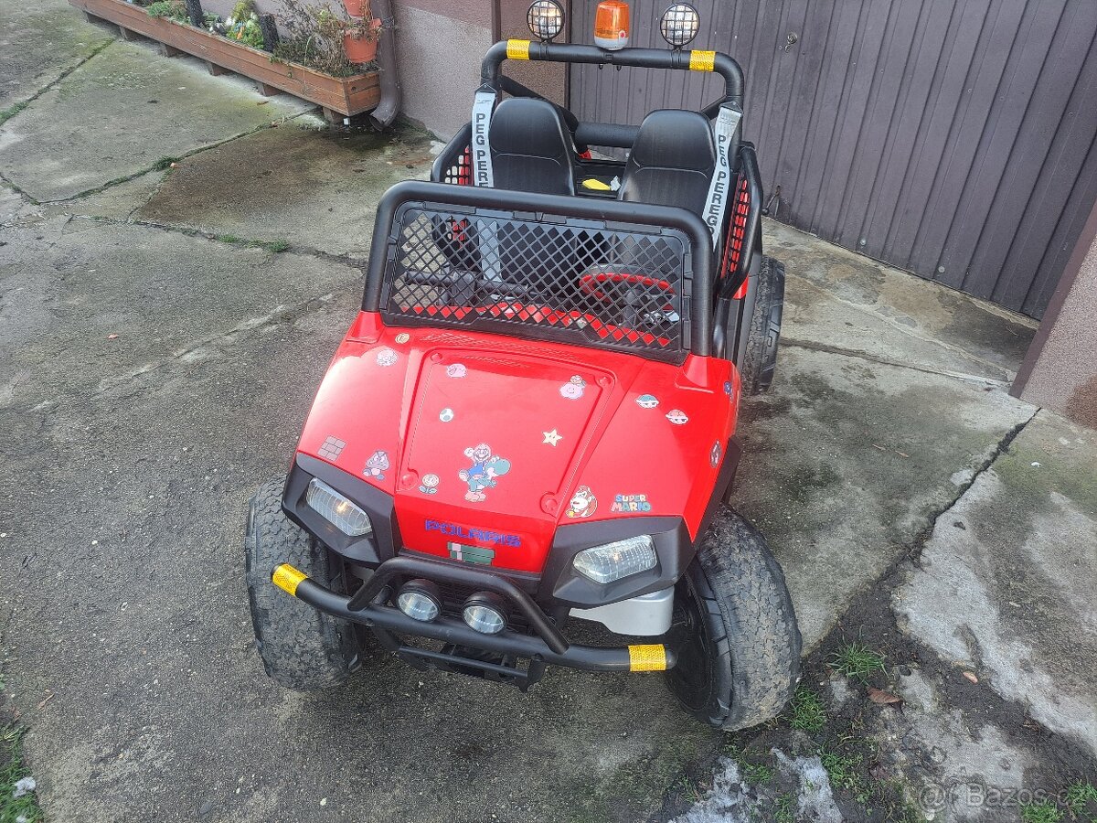peg perego polaris RZR 24V 2 místné - 4