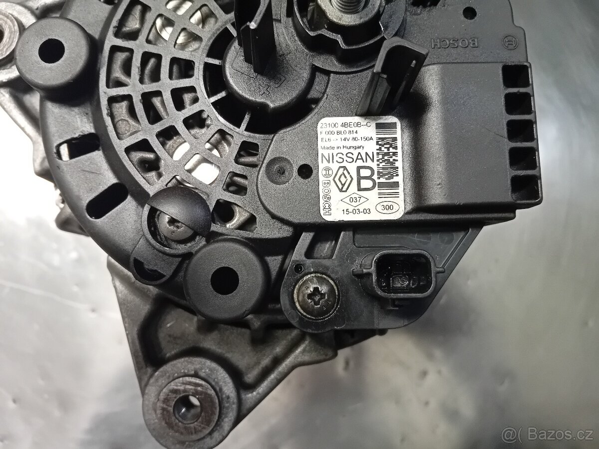 Renault Trafic III, Opel Vivaro B alternátor a starter - 4