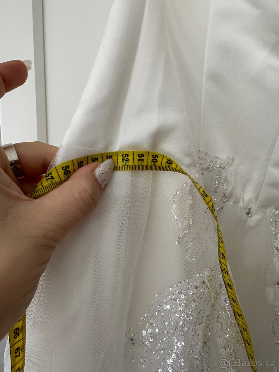 Svatební šaty nové vel XXL - 4