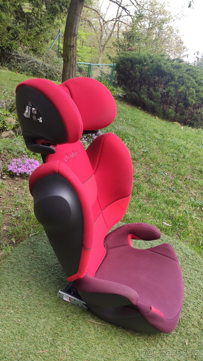 2x Autosedačka Cybex, isofix, obě červené - 4