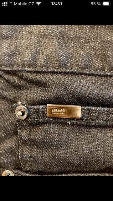 Prodám Jeans ARMANI COLLEZIONI, vel.29 - 4