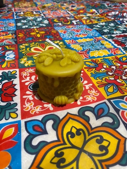 Ručně dělané svíčky z pravého včelího vosku - 4