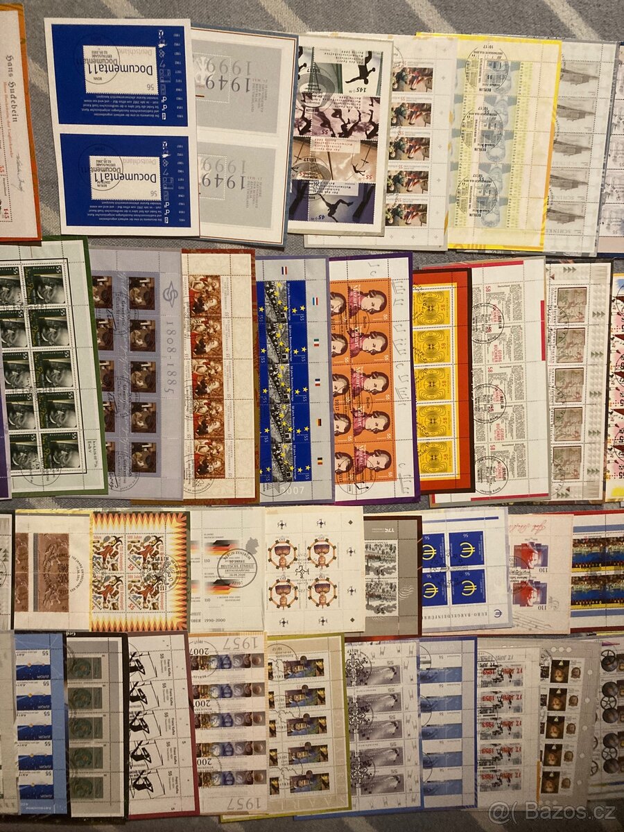 75 x vícebloky známek BRD - 4