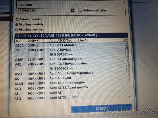 Kryt zrcátka AUDI originál levý - 4