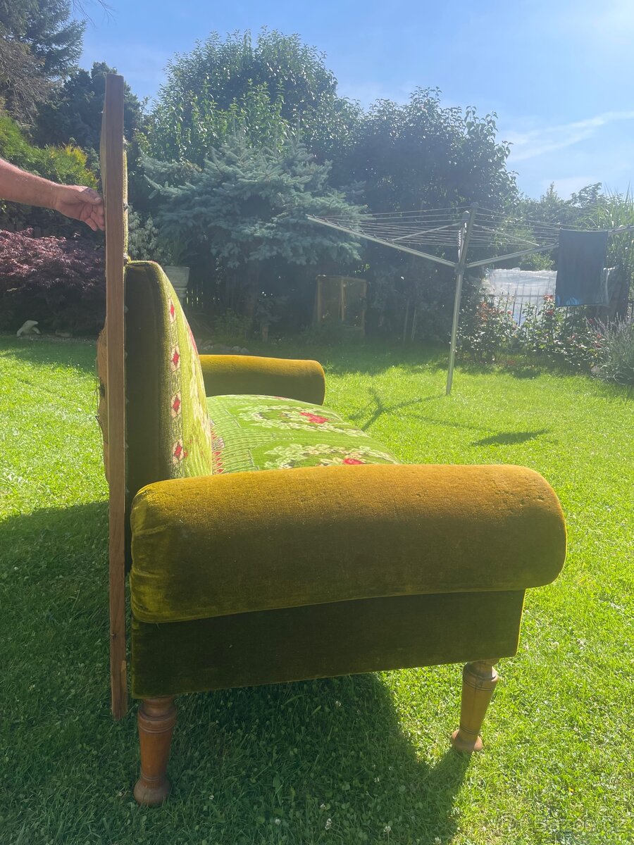 Historický otoman / gauč - 4